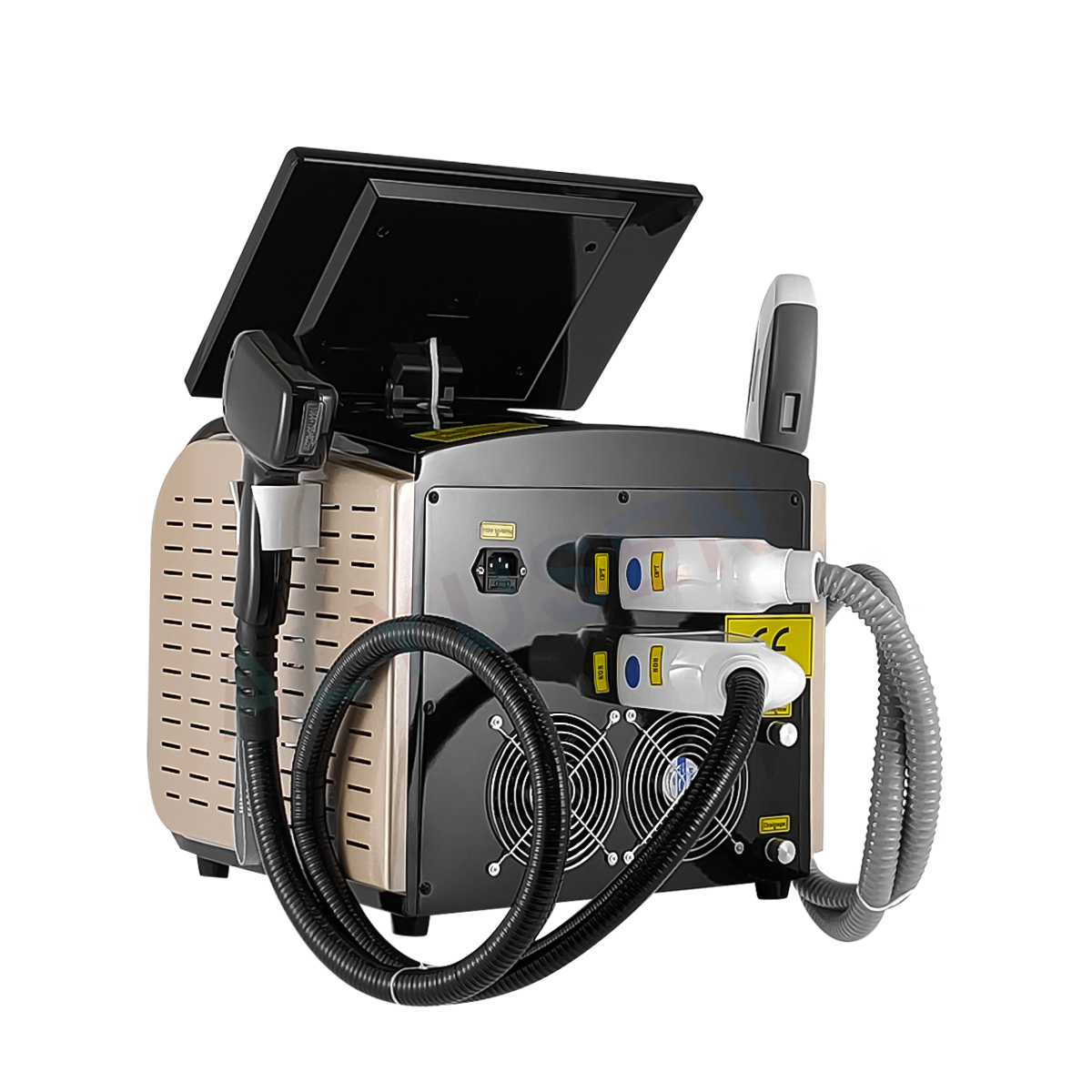 Профессиональная портативная диодная лазерная машина для удаления волос 755 нм 808 нм 1064 нм